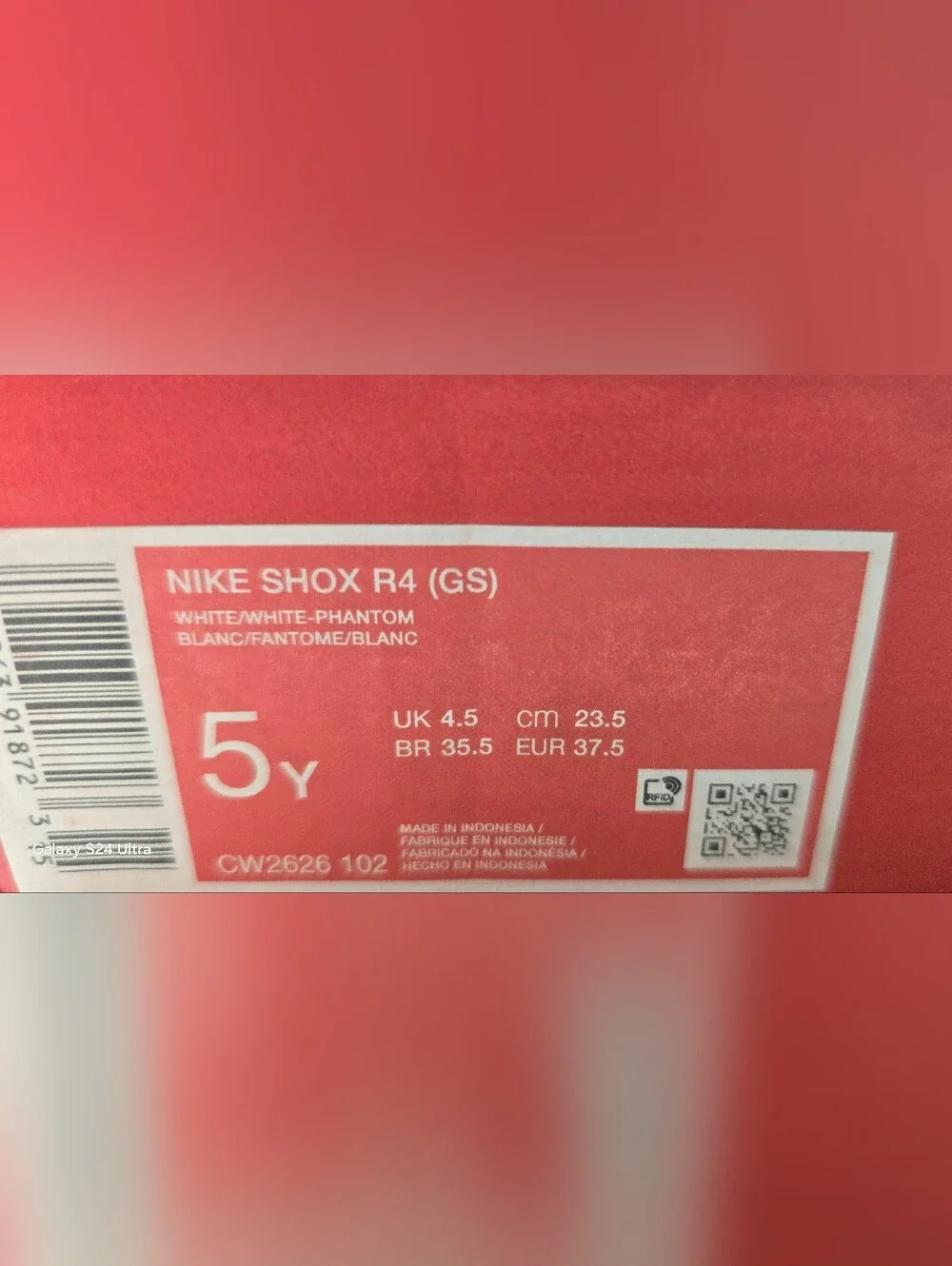 Nike Shox R4 5y Womens 6.5